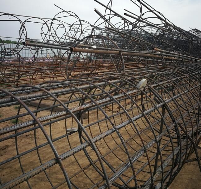 富裕高速公路施工现场